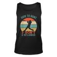 How To Bunt Dont Hit A Dinger Gifts For A Baseball Fan Unisex Tank Top
