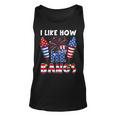 I Like How He Bangs Funny Couple 4Th Of July Firecracker Unisex Tank Top