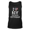 I Love My Vietnam Veteran Vintage Veterans Day Gift Unisex Tank Top