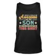 I Wish I Could Be Awesome Like My Son Father Dad Unisex Tank Top