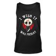 I Wish It Was Friday Funny Halloween Scary Holiday Unisex Tank Top