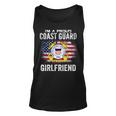 Im A Proud Coast Guard Girlfriend With American Flag Gift Unisex Tank Top