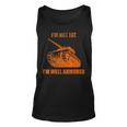 Im Not Fat Im Well Armored Unisex Tank Top