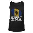 Its In My Dna Barbados Cool Barbadian Afro Bajan Flag Barbados Tank Top