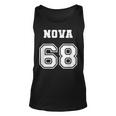 Jersey Style Nova 68 1968 Classic Old School Muscle Car Unisex Tank Top Jersey Style Nova 68 1968 Classic Old School Muscle Car Unisex Tank Top