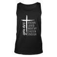 You Are Known Loved Worthy Chosen Enough Tank Top
