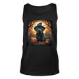 Labrador Witch With Pumpkin Halloween Costume Lab Lover Tank Top