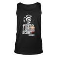 Let's Watch Scary Movies Skeleton Popcoin Halloween Costume Tank Top