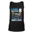 Level 8 Unlocked Awesome 2015 Video Game 8Th Birthday Boy Unisex Tank Top