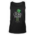 Lyons Name Gift The Lyons Squad Leprechaun V2 Unisex Tank Top
