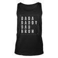 Men Dad Dada Daddy Bruh Funny Fathers Day Vintage Unisex Tank Top