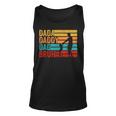 Men Dada Daddy Dad Bruh Fathers Day Vintage Funny Father Unisex Tank Top