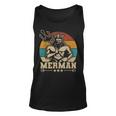 Merdaddy Mermaid Dad Costume Fathers Day Party Outfit Merman Tank Top