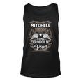 Mitchell Name Gift Mitchell Blood Runs Throuh My Veins V2 Unisex Tank Top