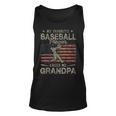 My Favorite Baseball Player Calls Me Grandpa Fathers Day Unisex Tank Top
