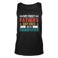 My First Fathers Day As A Grandfather 2023 Fathers Day Unisex Tank Top