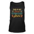 My First Fathers Day New Dad Unisex Tank Top