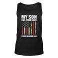 My Son Has Your Backmarinedad Camouflage Unisex Tank Top