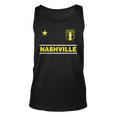 Nashville Tennessee 615 Star Designer Badge Edition Unisex Tank Top