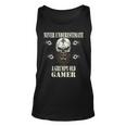 Never Underestimate A Grumpy Old Gamer For Gaming Dads Unisex Tank Top