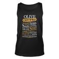 Olive Name Gift Certified Olive Unisex Tank Top