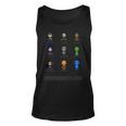 Orbem 8-Bit Characters Unisex Tank Top