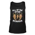 All The Otter Reindeer Ugly Christmas Sweaters Tank Top