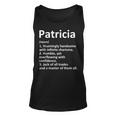 Patricia Definition Personalized Name Funny Birthday Gift Unisex Tank Top