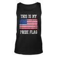 Patriotic American This Is My Pride Flag Usa Patriotic Tank Top