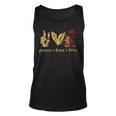 Peace Love Locs Black History Month African Woman Unisex Tank Top