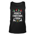 Percy Name Gift Christmas Crew Percy Unisex Tank Top