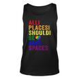All Places Should Be Safe Spaces Gay Pride Ally Lgbtq Month Tank Top