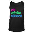 Polysexual Pride All Of The Above Lgbtq Poly Flag Lgbtqia Unisex Tank Top