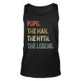 Popo The Man The Myth The Legend Grandpa Father Day Gift Unisex Tank Top