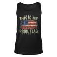 This Is My Pride Flag Usa American 4Th Of July Patriotic Patriotic Tank Top