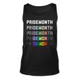 Pride Month Demon Lgbt Gay Pride Month Transgender Lesbian Unisex Tank Top