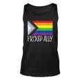 Proud Ally Pride Month Lgbt Transgender Flag Gay Lesbian Unisex Tank Top
