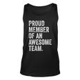 Proud Member Of An Awesome Team Awesome Coworker Tank Top
