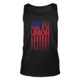 Proud To Be Union Workers Skilled Worker Us Flag Labor Day Tank Top