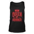 Queen Of Horror For Scary Films Lover Halloween Fans Halloween Tank Top