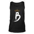 Queen King Letter B Favorite Letter With Crown Alphabet Tank Top