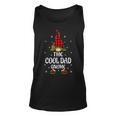 Red Buffalo Plaid Matching The Cool Dad Gnome Christmas Unisex Tank Top