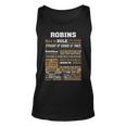 Robins Name Gift Robins Born To Rule V2 Unisex Tank Top