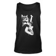 Rock Cat Playing Guitar Guitar Cat Tank Top