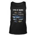 Shark Lover Types Of Sharks Kinds Of Sharks Shark Tank Top