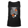 Skeleton Baby Pregnant Xray Rib Cage Halloween Costume Tank Top