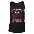 Sophie Name Gift And God Said Let There Be Sophie V3 Unisex Tank Top
