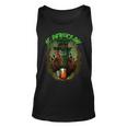 St Patricks Day Horror Scary Dark Leprechaun Spooky Cool Unisex Tank Top