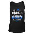 Super Proud Uncle Of 2023 Graduate Awesome Family College Unisex Tank Top