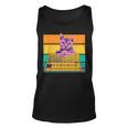 Synthesizer & Cat Vintage Analog Synth Retro Studio Gear Unisex Tank Top